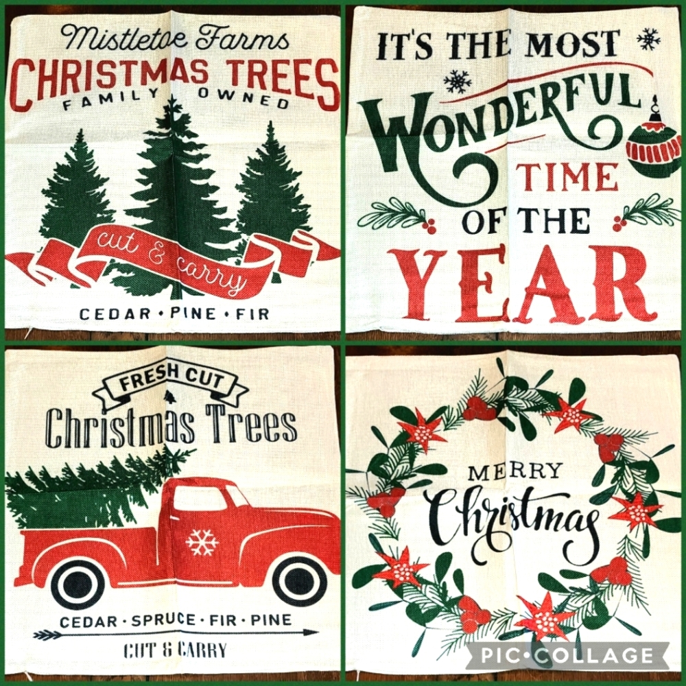 Decorative Christmas Pillow Covers